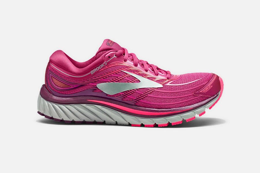 Tenis Corrida Brooks Glycerin 15 Feminino Brasil - Rosa 0816572-SK
